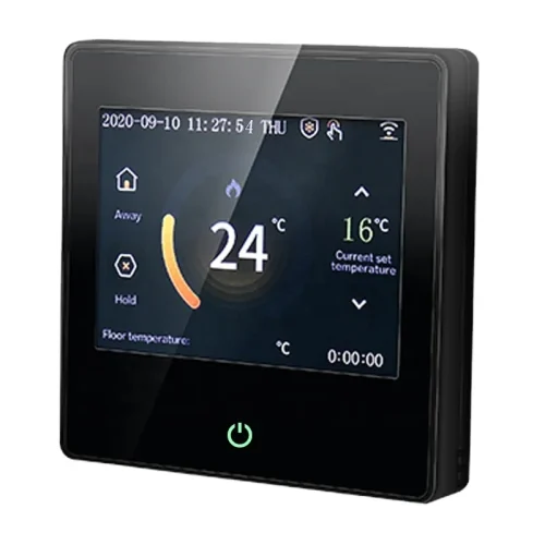 Colorful Touch Screen Thermostat Temperature Controller for Floor Heating ME102